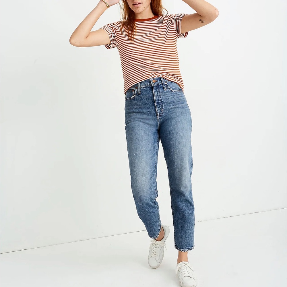 Madewell Classic Straight Jeans in Peralta Wash